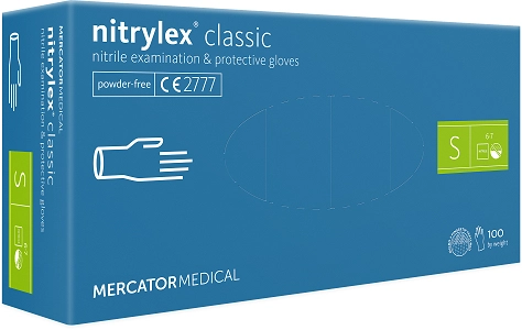Mercator Nitrylex Classic-Nitril Premium Handschuh Blau Gr.S Mercator Nitrylex Classic-Nitril Premium Handschuh Blau Gr.S