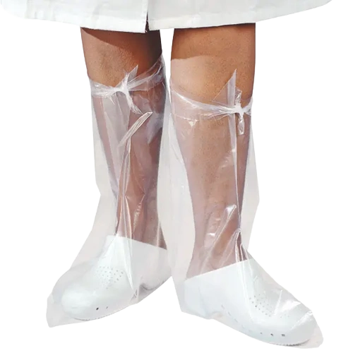 Mediware Einwegüberziehstiefel 43cm, transp. PE-Folie Mediware Einwegüberziehstiefel 43cm, transp. PE-Folie