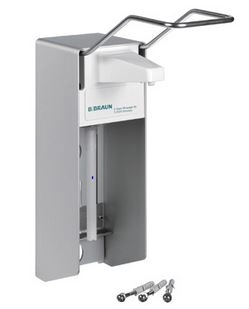 Wandspender TLS Austauschpumpe aus Edelstahl 1000 ml Wandspender TLS Austauschpumpe aus Edelstahl 1000 ml