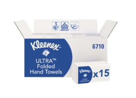 Kleenex Ultra Falthandtücher weiß 31,5x21,5cm - 1440 Stk.