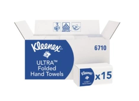 Kleenex Ultra Falthandtücher weiß 31,5x21,5cm - 1440 Stk. Kleenex Ultra Falthandtücher weiß 31,5x21,5cm - 1440 Stk.