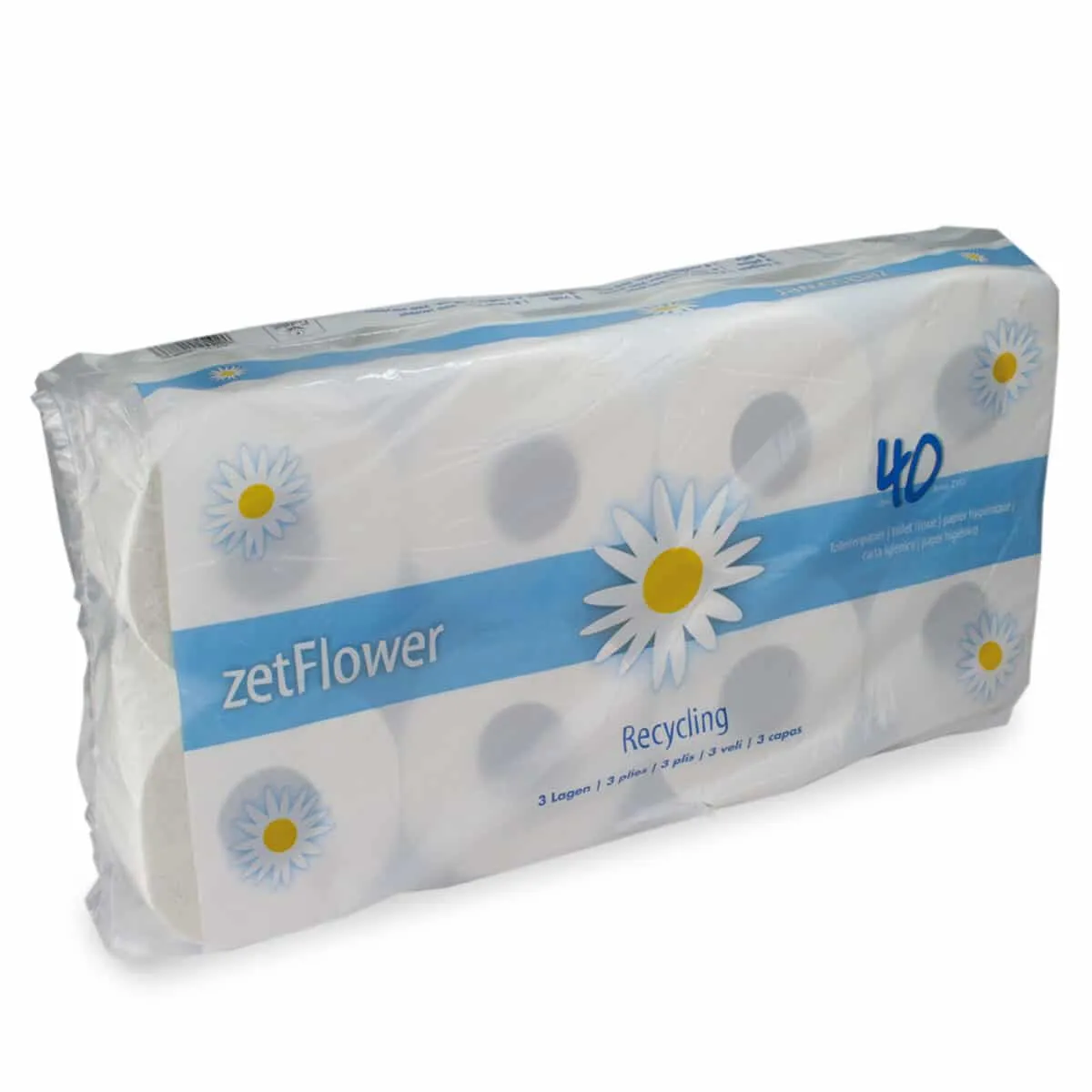 TOILETTENPAPIER 3-LAGIG, 250 Blatt, weiß