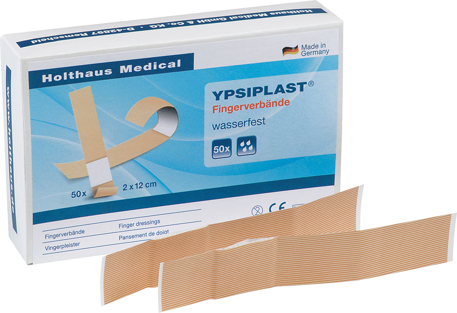 YPSIPLAST® Fingerverband, wasserabweisend 2 x 18 cm, 50 Stk., 2 cm x 18  cm, 50 Stück