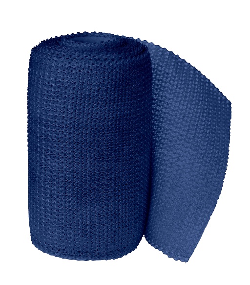 Soft Cast blau 2,5 cm x 1,8 m AP 10 flex.semi-rigider Stüzverband