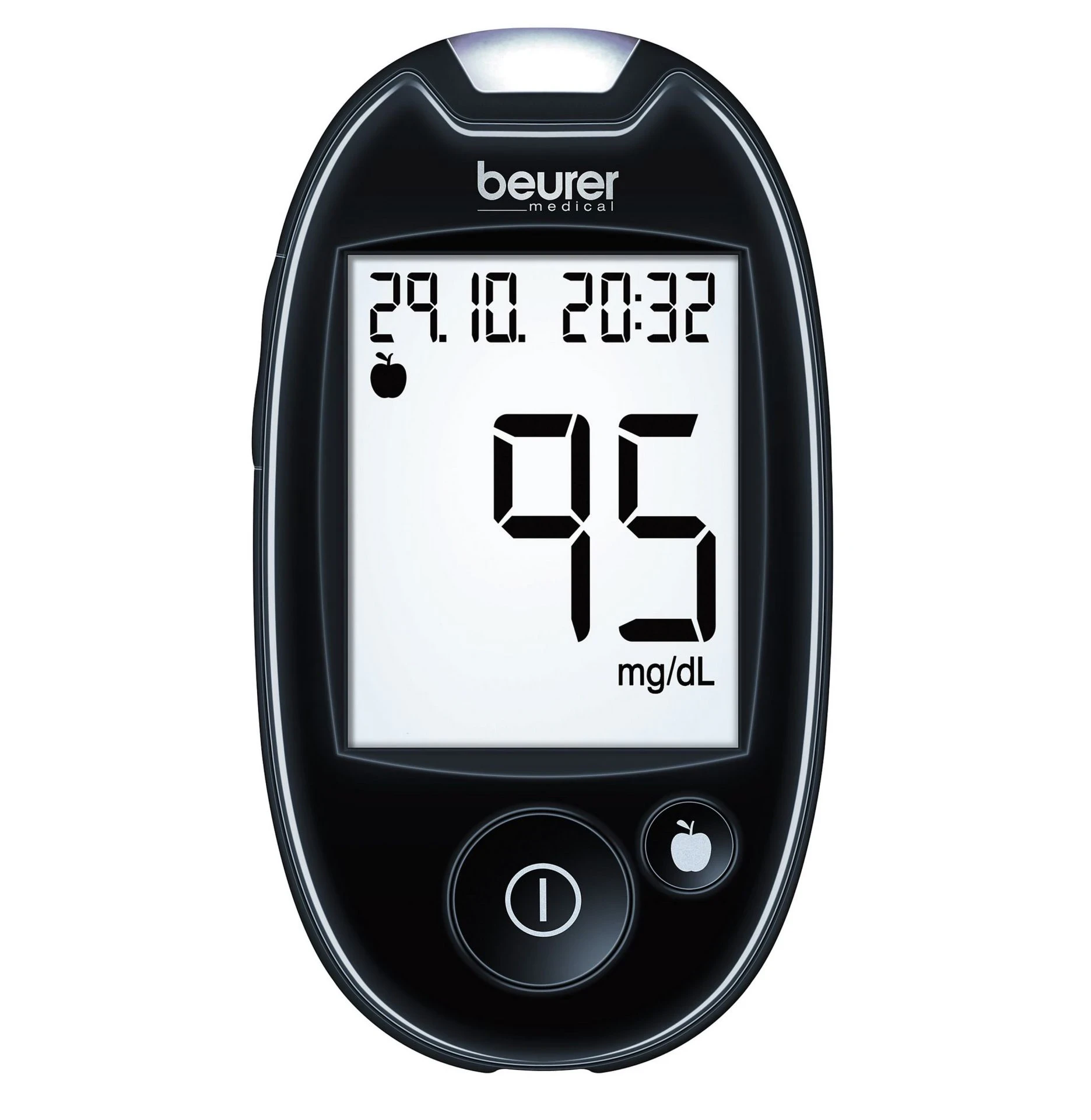 Beurer Blutzuckermessgerät GL 44 mg/dL - Black