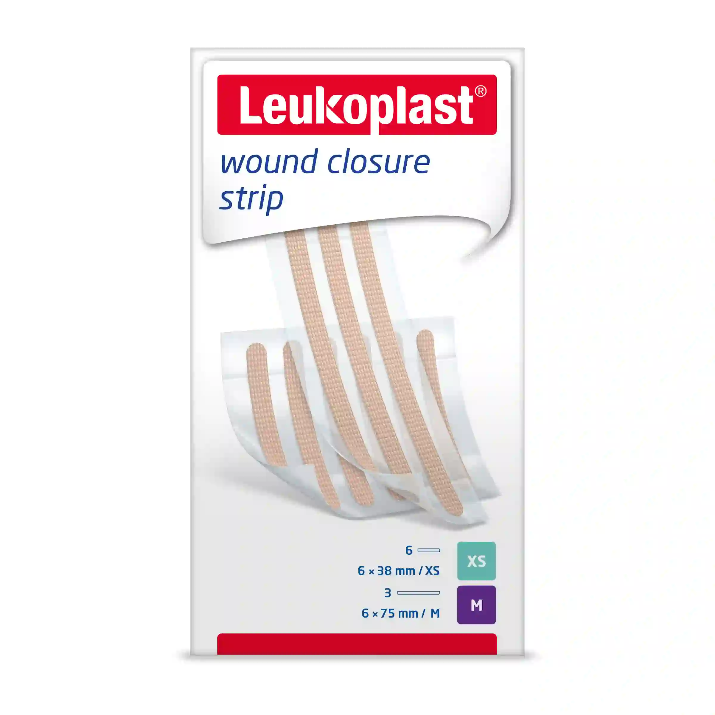 Leukoplast wound closure strip, Kleinpackung, 2 Peelbeutel Leukoplast wound closure strip, Kleinpackung, 2 Peelbeutel