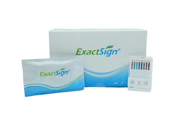 ExactSign DMDR-DP112 Multi-Medikamenten-Schnelltest-Dip-Karte mit ALC - Streifen (Urin)