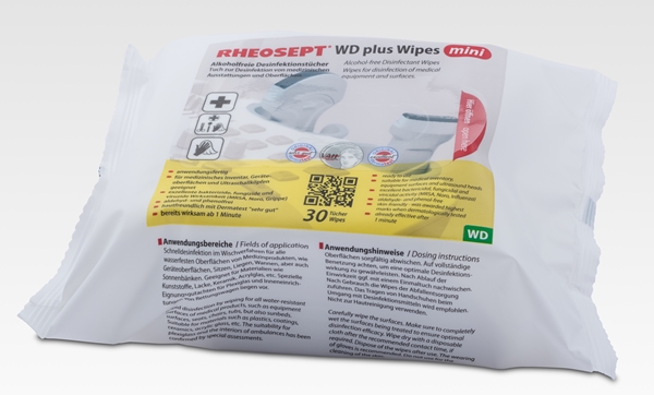 Rheosept- WD plus Wipes mini 30 Tücher