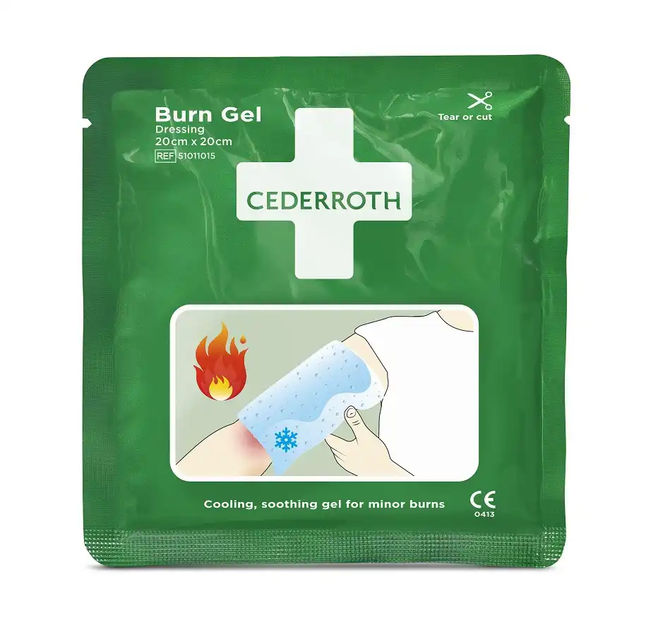 Burn Gel Kompresse für den Arm - 20×20 cm