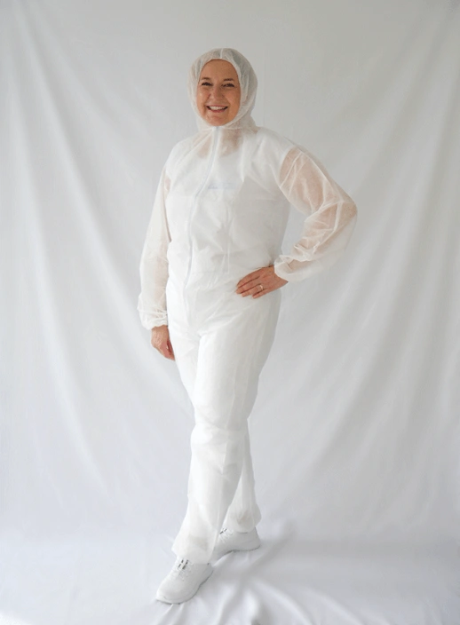 PP-Overall mit Kapuze PP-Overall mit Kapuze