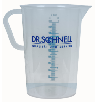 DR.SCHNELL Messbecher, Fassungsvermögen 2.000 ml