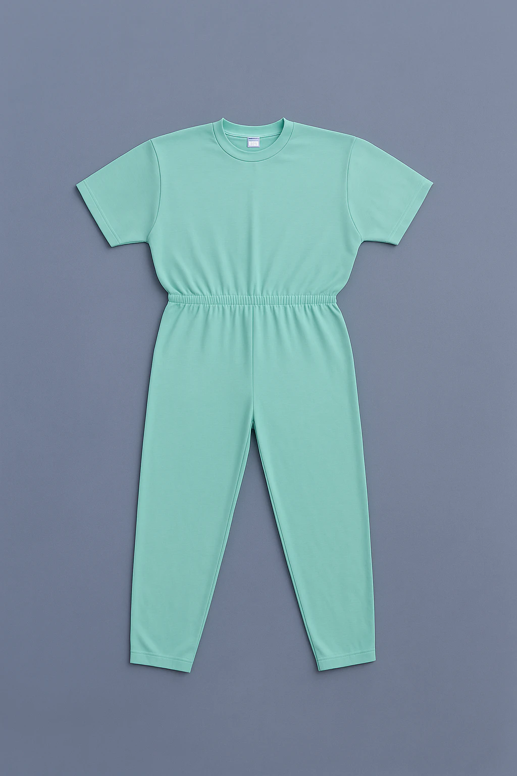 Cilly's Overall aus Jersey kurz/lang - weiß, XS