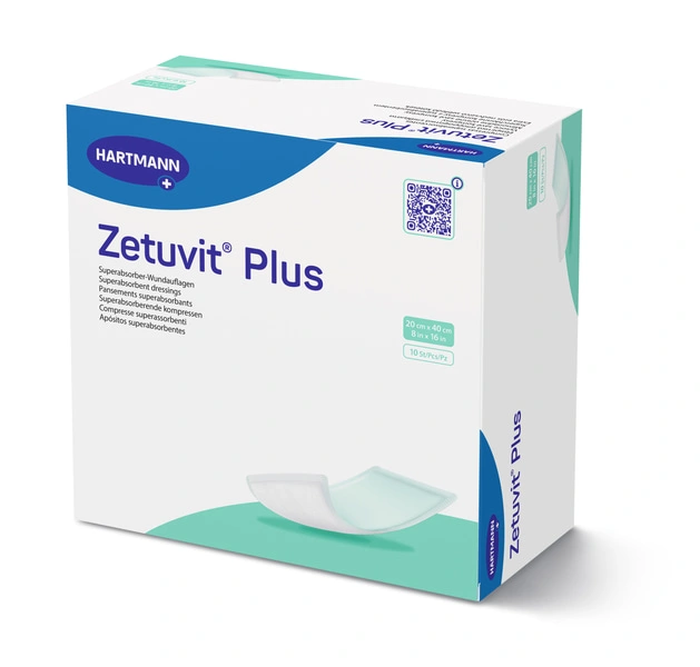 Zetuvit Plus Superabsorber-Wundauflagen steril