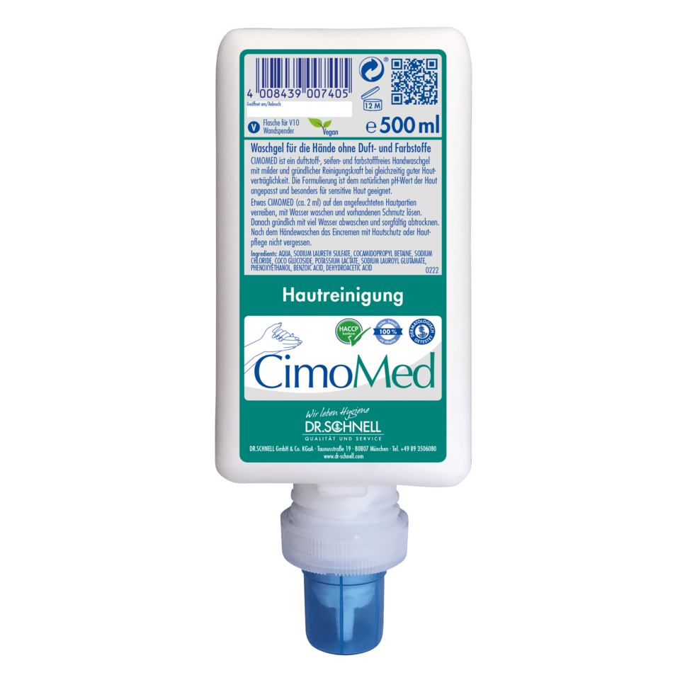 CIMOMED Spenderflasche V10 500 ml