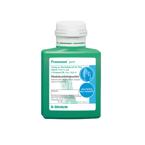 Promanum® Pure Händedesinfektionsmittel 100-ml Flasche