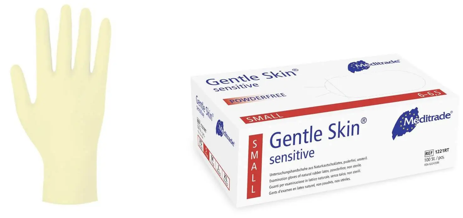 Gentle Skin® sensitive - Latexhandschuh Gentle Skin® sensitive - Latexhandschuh