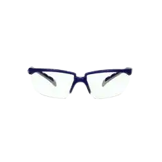 3M Solus 2000 Schutzbrille PK 20 blau/graue Bügel, klare Scheibe